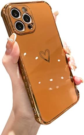 Tzomsze Compatible with iPhone 12 Pro Max Case Cute, Luxury Plating Edge Bumper Case, Full Camera Lens Protection & Shockproof Reinforced Corners Cover for iPhone 12 Pro Max 6.7-Inch (Candy Black)