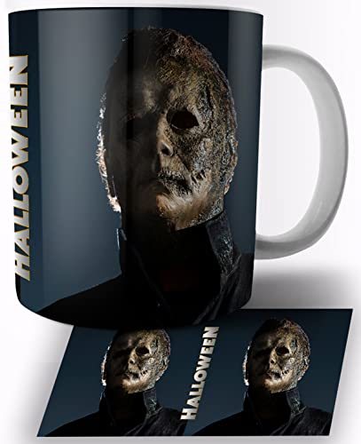 Michael Myers Halloween Kills Taza de Ceramica Blanca 325ml Mug