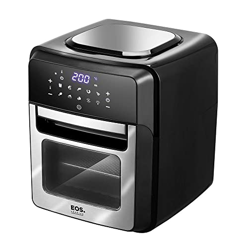 Fritadeira Sem Óleo Air Fryer Eos Premium 12 Litros Digital Touch Inox Eaf12i 110v