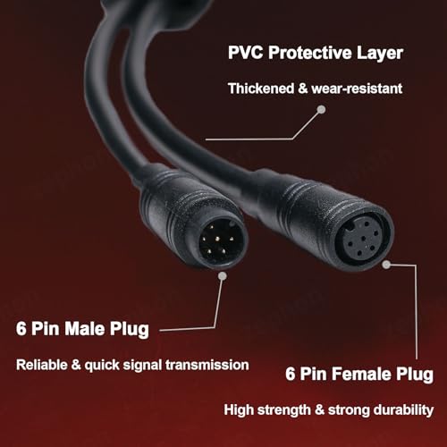 Zephon New Tuning Chip Unlock Cable for Segway Ninebot ZT3 Pro/ProE/ProD – Performance Upgrade Travd 35 km/Helling Spee Built-in Quick Switch Button for Rapid Power on/Off Control of The chip