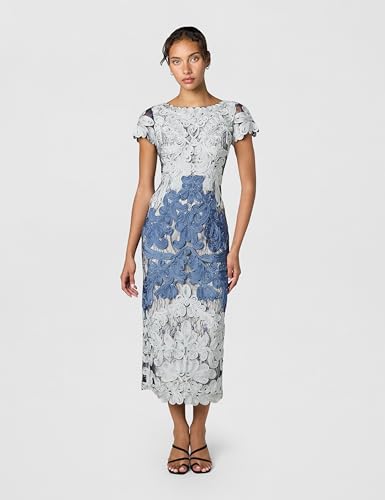 Image of JS Collections Women's Jackie Soutache Midi Dress