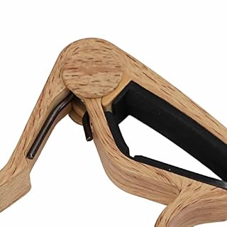 Capo, accessoire Capos universel avec choix de 5 pièces pour jouer(Bois clair) - Les Beatles, Paul McCartney, John Lennon, RIngo Starr, George Harrison Capo, accessoire Capos universel avec choix de 5 pièces pour jouer(Bois clair) – Image 4