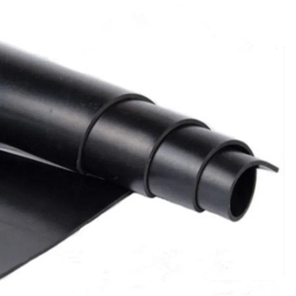 1 Stück Schwarze NBR-Nitrilkautschukdichtung, 500 X Mm (19,7 19, Zoll), 1–4 Dickes, Industriell Chemikalienbeständiges Blatt(5mm)