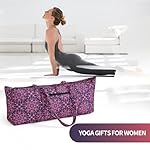 Boulder Bee | Yoga Mat Bag | Large Yoga Mat Carrier with Wet Pocket | Yoga Gifts | Gym Tote Bag for Women - Image 2