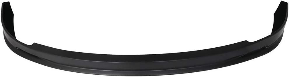 FREEMOTOR802 Front Bumper Lip Splitter Fits 2001-2003 Honda Civic Coupe Sedan, Mugen Style Unpainted Black PP Air Dam Chin Spoiler Underbody Front Lip Spoiler Lower Guard Protector Styling Trim