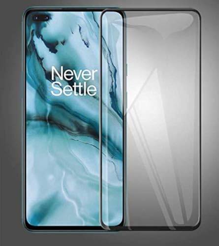 Image of Tempered Glass Screen Protector Compatible For OnePlus NORD with Edge-to-Edge Protector and with Easy Installation Kit