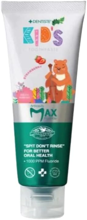 Kids Toothpaste – Strawberry Flavor – Gentle Cavity Protection for Ages 2–6