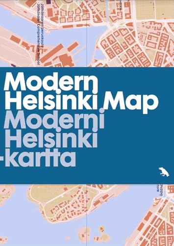 Modern Helsinki Map / Moderni Helsinki-Kartta: Guide To Modern Architecture In Helsinki
