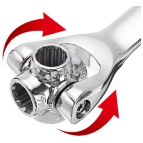 Chave Multifuncional 360 Graus Universal, Soquete 48 em I