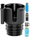 Cup Holder Expander for Car with Phone Holder, Automotive Cupholder Insert Adapter Fits Hydro Flask,