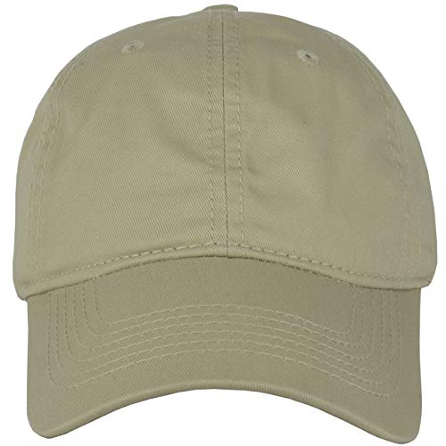 Image of Gelante Cotton Twill Washed Unstructure Baseball Cap - Adjustable Blank Hat for Men Women - Wholesale Bulk Lot of 6 Pack