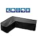 Produktbild ddmlj Außenform Möbelbezug Wasserdicht Eckgarten Rattansofa Schützen Regen L Form 200 X 270 X 90Cm@200 X 270 X 90 cm