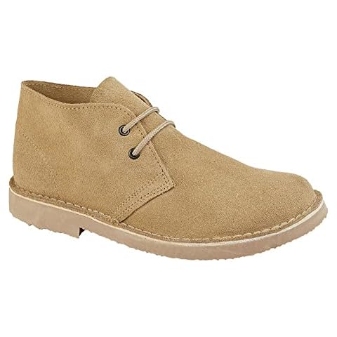 Roamers Originals Mens Desert Boots Camel Size 9 UK Cover