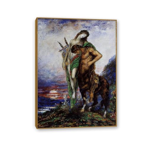 Reproduction peinture Gustave Moreau poète centaure tableau mural salon