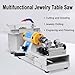 3-in-1 Electric Multi-Function Table Saw - Ver-satile Industrial Tabletop Machine for DIY Cutting, Engraving, Polishing, Milling, Grinding, and Drilling - for Men
