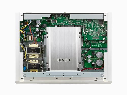 Denon DCD-1700NE odtwarzacz CD/SACD, ultra-precyzyjny konwerter D/A 192 kHz/32-bitowy, odporna na wibracje, obsługuje pliki DSD, FLAC i WAV, tryb Pure Direct, 2 cyfrowe wyjścia audio, czarny