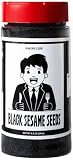 Premium Black Sesame Seeds 8.5oz - for Sushi, Tuna, Stir Fry, Bread, Poke Bowls - Kosher, Gluten Free, Rich in Sesame Oil - Ideal for Toasting, Cooking, Baking Bakers Club
