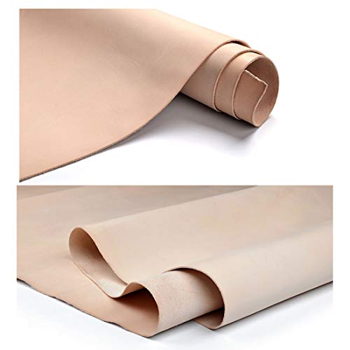 Bewerking Leer Vierkant 1,5 mm dik Vegetarisch gelooid leer Afgewerkt volnerf Koeienhuid Leer Ambachten Naaien… - Afbeelding 5