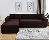 FACILE À UTILISER : Vous pouvez terminer l'installation sans effort par vous-même en dix minutes. L'excédent de tissu peut être fourré dans l'espace du canapé pour le ranger.