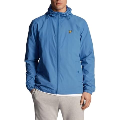 Lyle & Scott Lightweight Blue Jacket for Spring Cover
