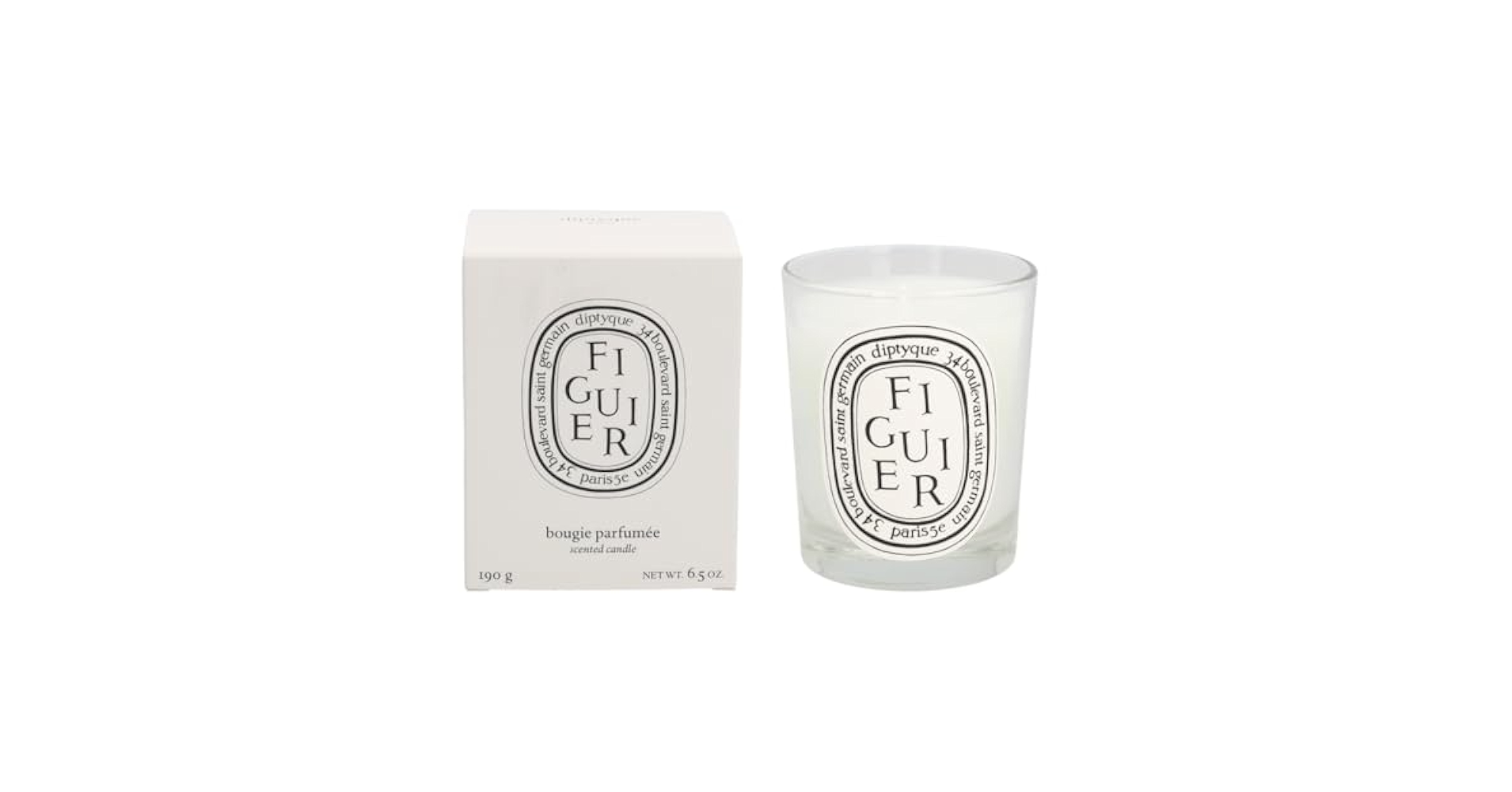 Amazon.com: Diptyque Figuier Candle, 1 Count : Home & Kitchen
