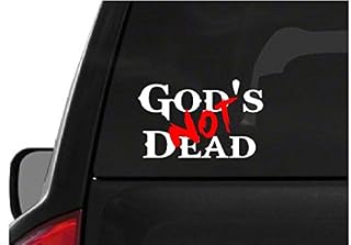 God's Not Dead (M52) Vinyl Decal Sticker Car Window 6" Inch- by CustomDecal US
