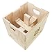Ultra Fitness Gear Wooden Plyo Box, 31 Plyometric Jump Training Squat, Step Up, Jumps & More Workout Size S, M, L, XL, Home Gym Exercise Equipment (Natural Wood, Medium 20/18/16)
