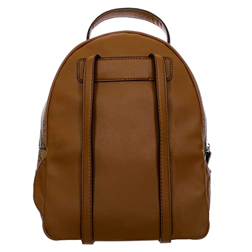 Nine West Sloane Medium Backpack Mocha Logo One Size3