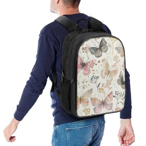 Mochila escolar para niños con diseño de mariposa 3D ideal para el colegio y excursiones 5