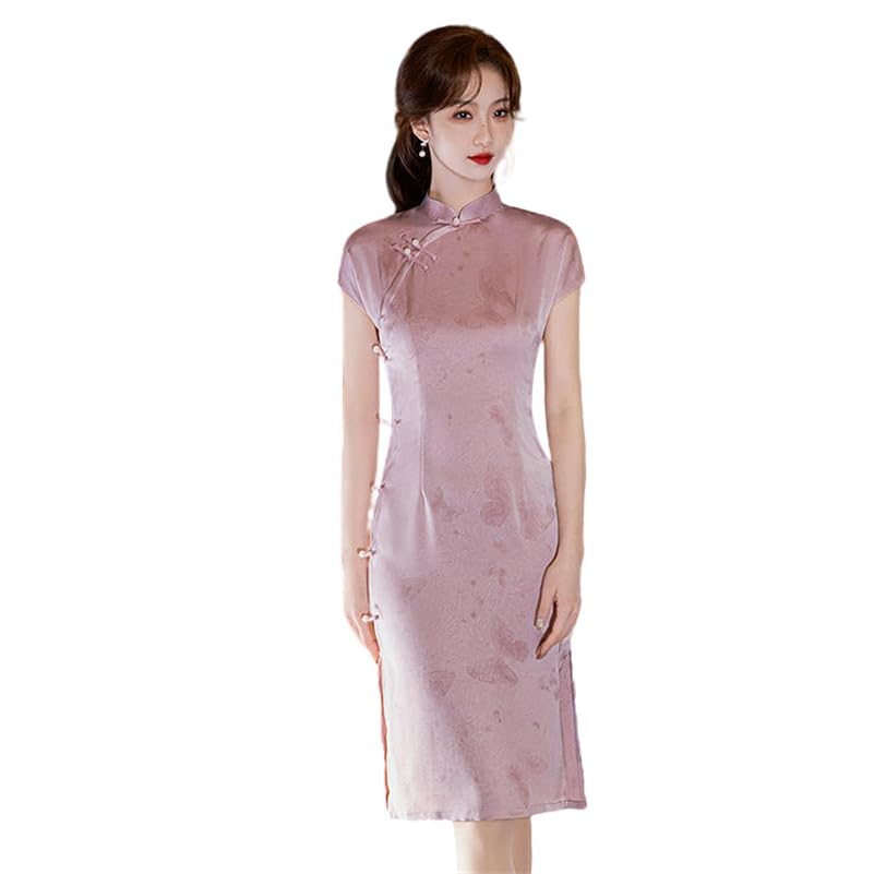 Robe d'été littéraire style cheongsam pour sublimer la silhouette