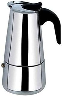 Cafeteira italiana moka pequena 2 xícaras 100ml manual aço inox m