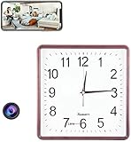 【Detección de movimiento Cámara espía】configure el WiFi para la cámara y active el modo de alarma. Cuando la cámara detecta el movimiento de un objeto, enviará una notificación de alarma a su teléfono inteligente. Puede acceder a la cámara en cualquier momento para ver el video en vivo o reproducir el video guardado en la tarjeta SD. Proporcione protección de seguridad inteligente para la familia. La cámara solo admite enrutadores domésticos Wi-Fi de 2,4 GHz.