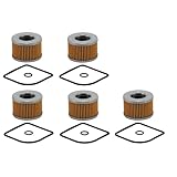 Wix Engine Oil Filter Set Cellulose Cartridge Lube Metal Canister 5 Pieces For Honda CB400A