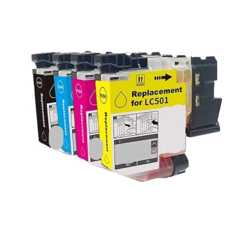 Cartouche d'encre LC501 magenta compatible Brother MFC-J1260DW
