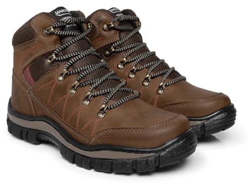 Bota adventure masculina couro legítimo conforto extremo Caqui 41