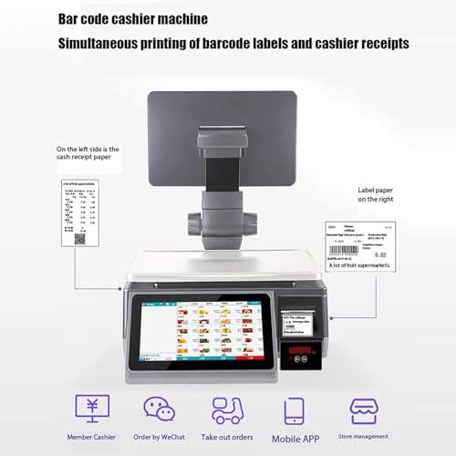 Caja Registradora con Pantalla Táctil y Báscula Integrada miniatura 6