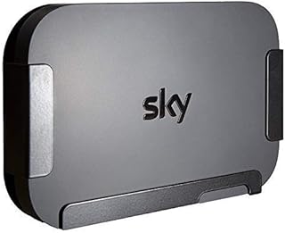 Sky Q Mini Wall Mount Bracket - Sky Q Mini Box Wall Bracket in Black - Made In UK by Q-View