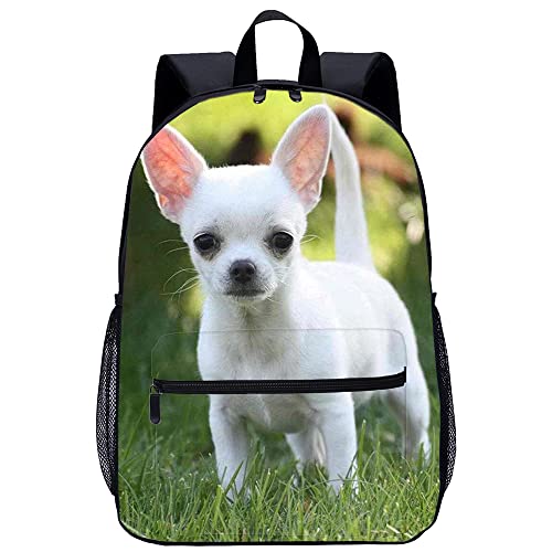 Sac à dos scolaire Chien fini le désordre, grand sac d'école 45cm