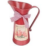 Seau vase à fleurs - avec un design extérieur vintage, il ajoute de la beauté à votre maison, vases vintage