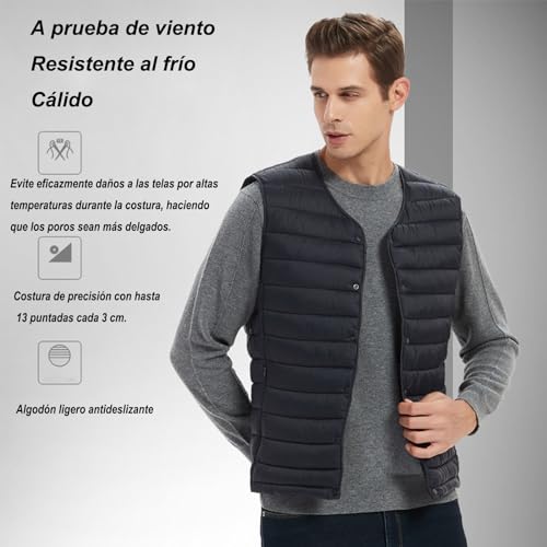 La Mejor review de Chaleco plumas caballero - cinco favoritos. 29 Imagen adicional