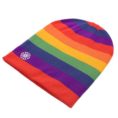 Bonnet de ski femme chaud en maille synthétique douce pour l'hiver