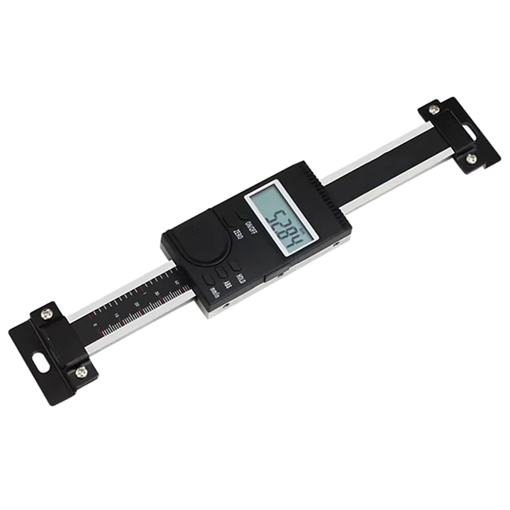 Aundhegrtt As Shown Stainless Steel Vertical Vernier Caliper Linear Scale Vertical Linear Scale Digital 100/150/200Mm