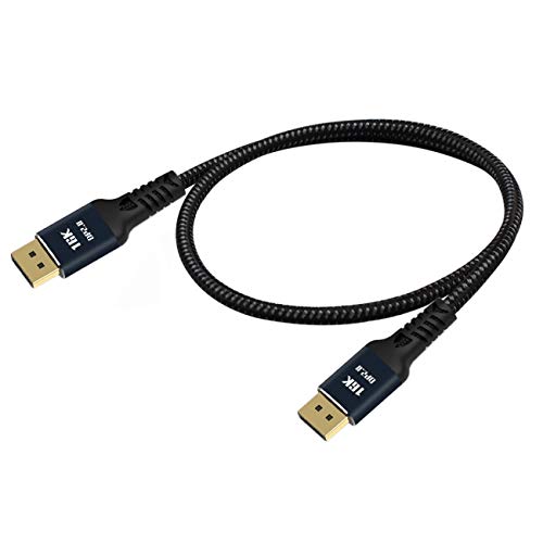 cablecc DisplayPort 2.0 DP to DP Cable 16K 60hz Cable Ultra-HD UHD DP 1.4 8K 120hz for PC Laptop TV 2M