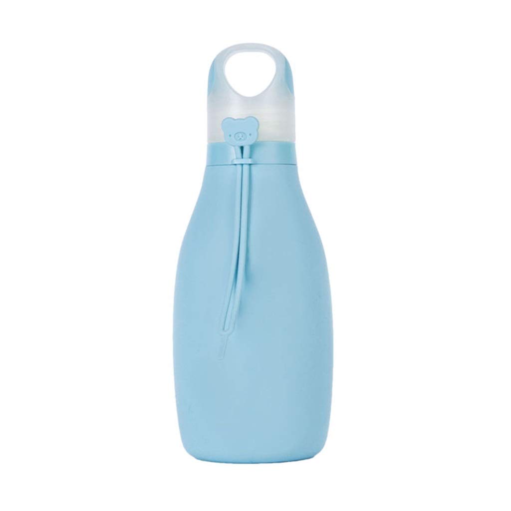 Faltbare Wasserflasche, Tragbar Mit Der Hand Reisen Hitzebeständig Klettern Im Freien Weiblich (4 Farben)