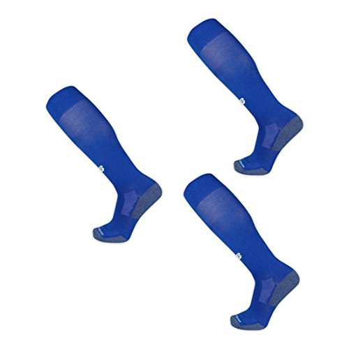 New Balance Unisex Performance All Sport Over the Calf Socks, Medium,Optic Blue