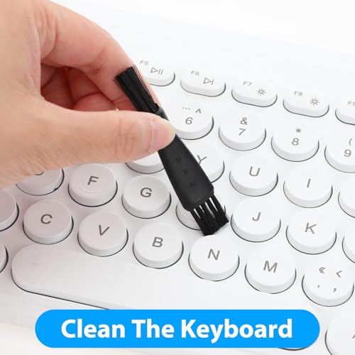 30 Stück Rasierer Pinsel Reinigung | Schwarz PP Rasierpinsel | Elektrorasierer Rasierer Reinigungsbürste - Ideal für Bartpflege und Staubentfernung