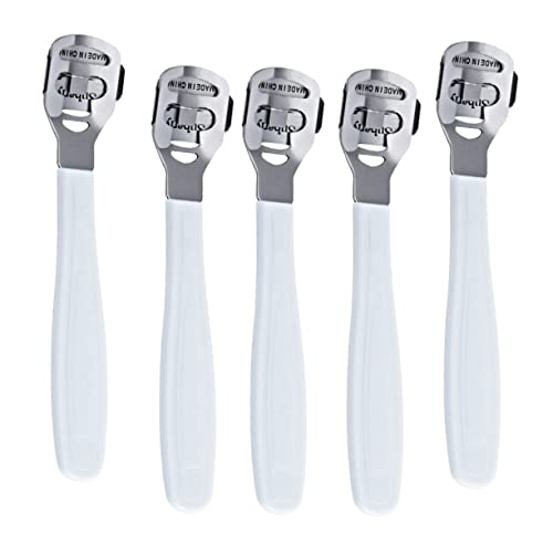 Ipetboom 5pièces Rasoir à Callosités Coupe-callosités Râpe Acier Inoxydable Pour Callosités Et Cuticules Des Lot