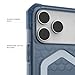 URBAN ARMOR GEAR UAG Designed for iPhone 17 Pro Max Case Essential Armor - Compatible with MagSafe Translucent Military Grade Protective Cover, Cloud Blue