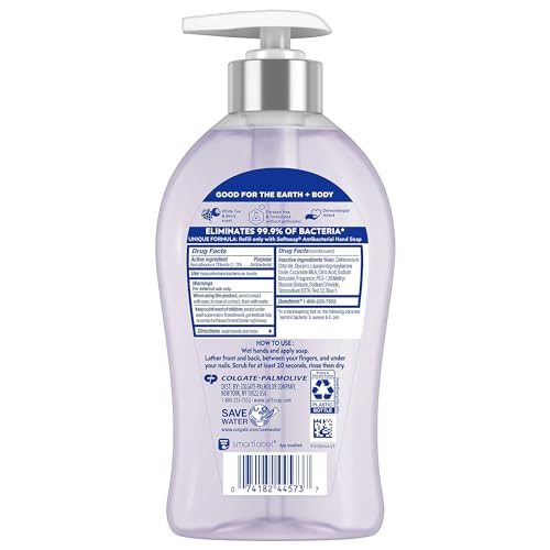 Image of Softsoap Liquid Hand Soap Pump, Antibacterial White Tea and Berry Fusion, 11.25 Ounce