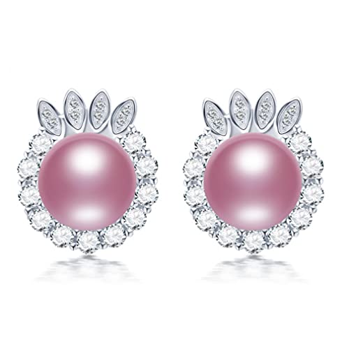 Boucles d'oreilles de goujon en argent 925 anti-allergie zircon